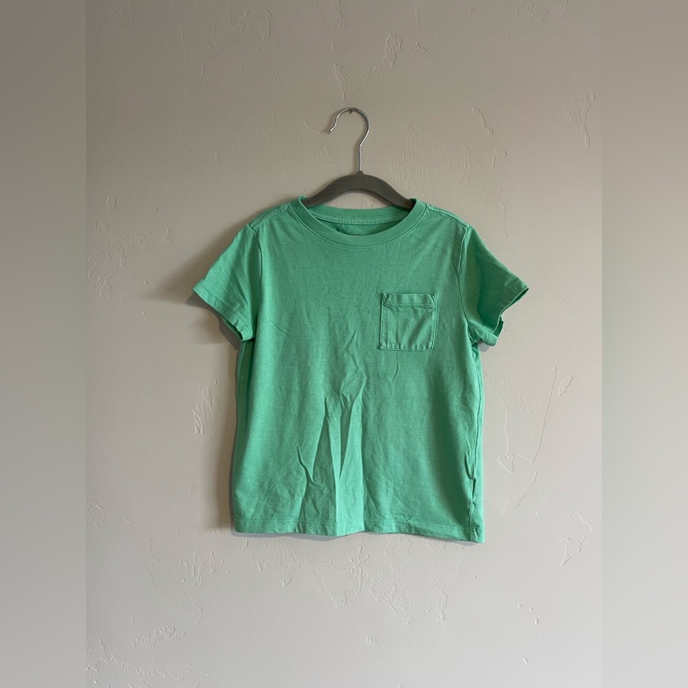 Cat & Jack Boys Green Pocket T-shirt